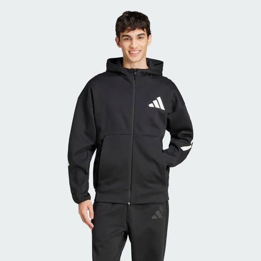 Adidas Z.N.E. Men Fullzipp Hooded Jacket Black