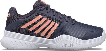 K-Swiss Court Express Omni Junior Black - Peach