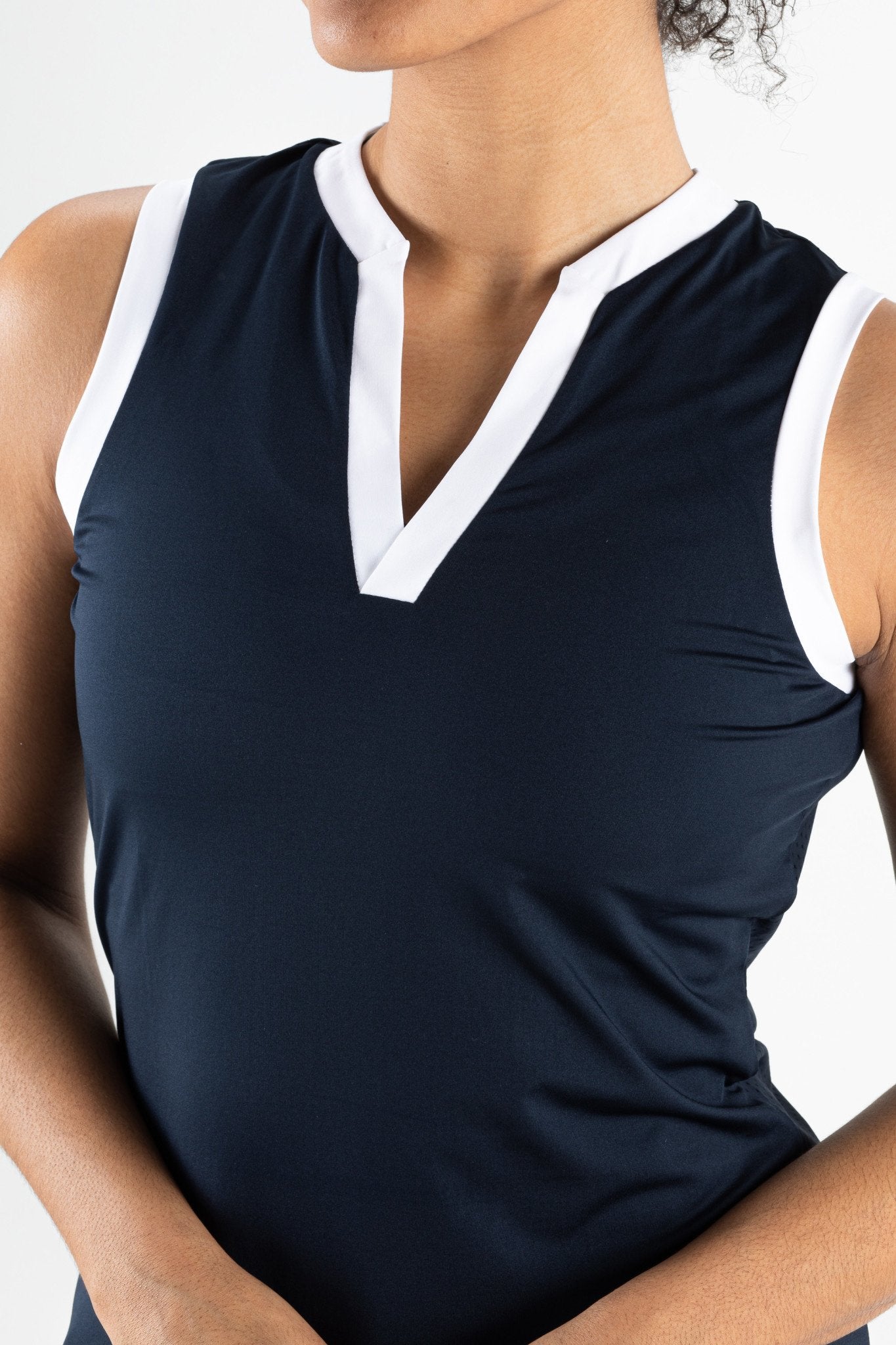 Sjeng Kay Singlet Navy