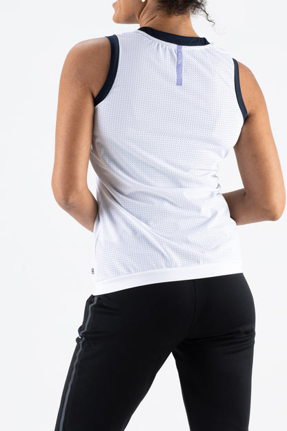 Sjeng Kay Singlet White