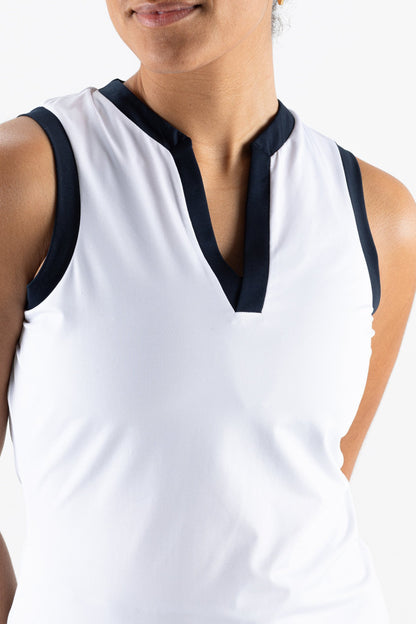 Sjeng Kay Singlet White