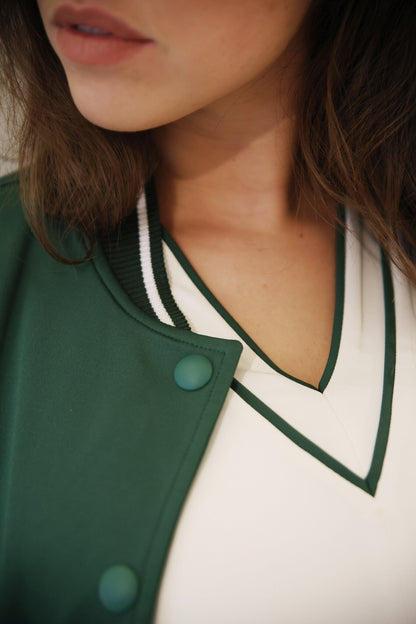 Vieux Jeu Morgane Jacket Green