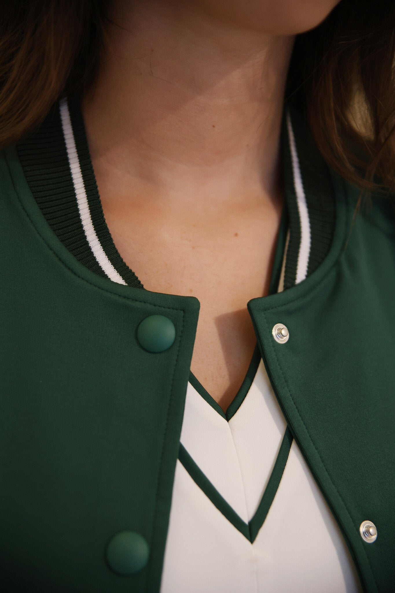 Vieux Jeu Morgane Jacket Green