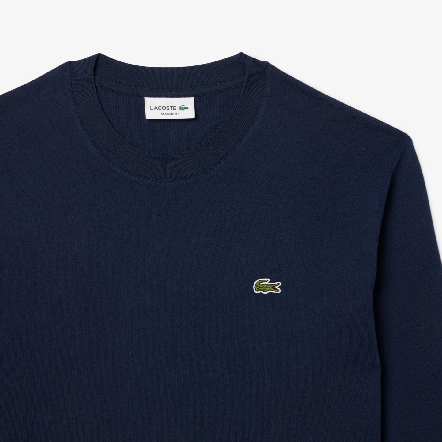 Lacoste Sport  Cotton Longsleeve Shirt Navy