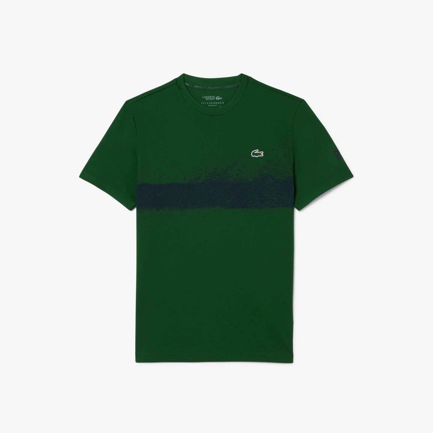 Lacoste Sport Djokovic Tee Green - Navy