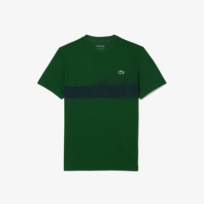 Lacoste Sport Djokovic Tee Green - Navy