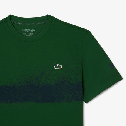 Lacoste Sport Djokovic Tee Green - Navy