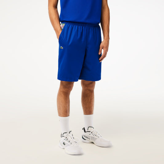 Lacoste Sport Short met Ruit
