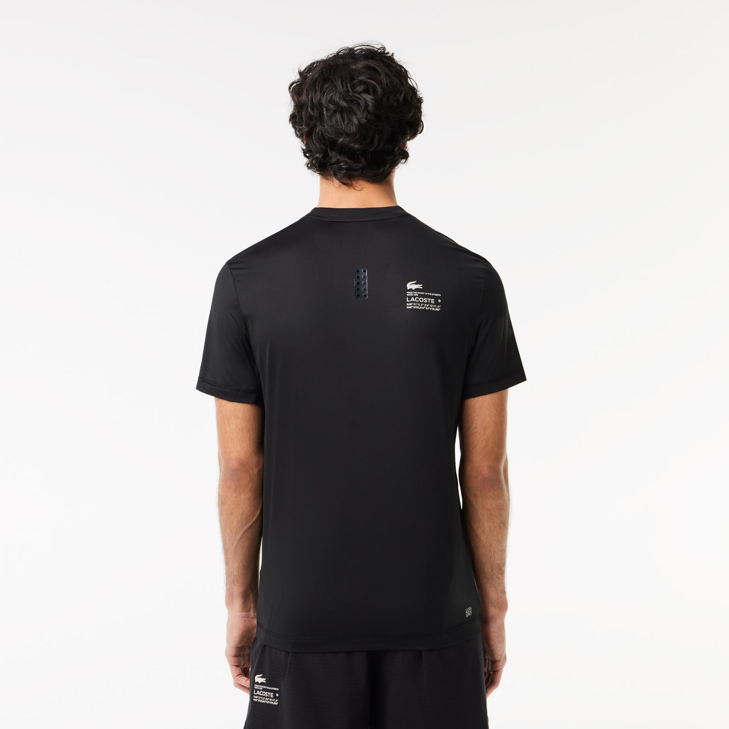 Lacoste Sport  Slim Fit T-Shirt Black