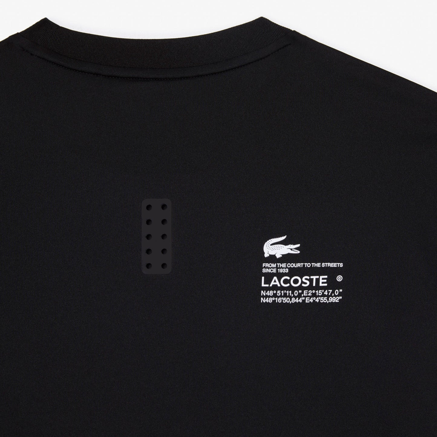 Lacoste Sport  Slim Fit T-Shirt Black
