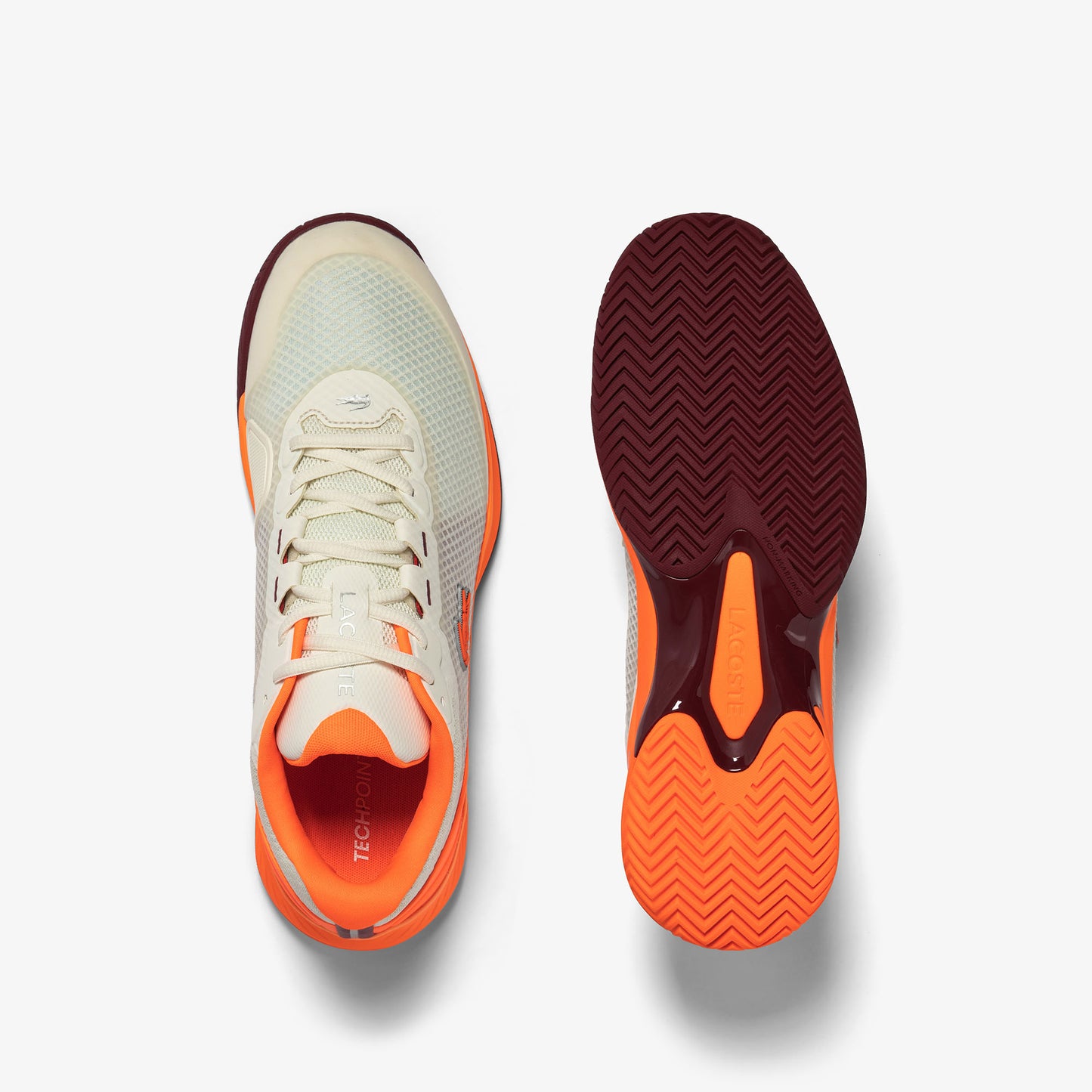 Lacoste Sport Tech Point 123 Off White - Orange