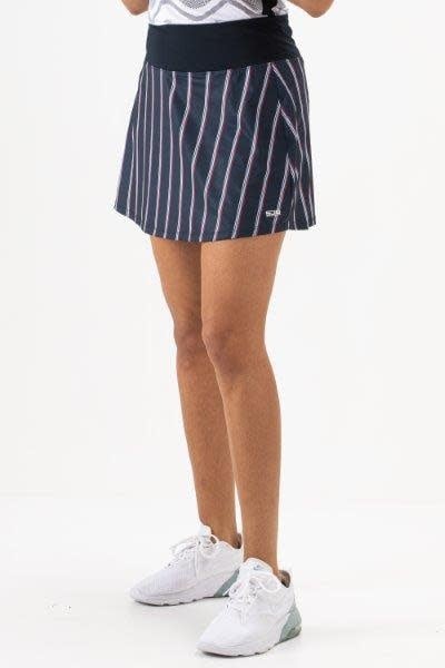Sjeng Leanne Skort Navy Strippes