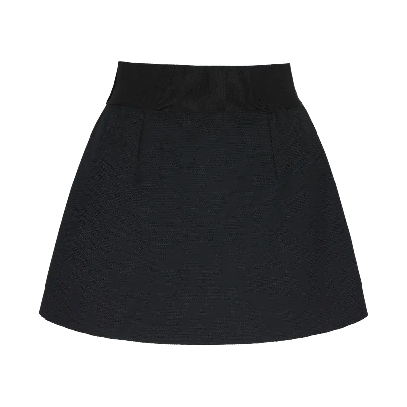 Vieux Jeu Lisette Skirt Black - White