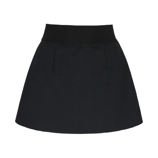 Vieux Jeu Lisette Skirt Black - White