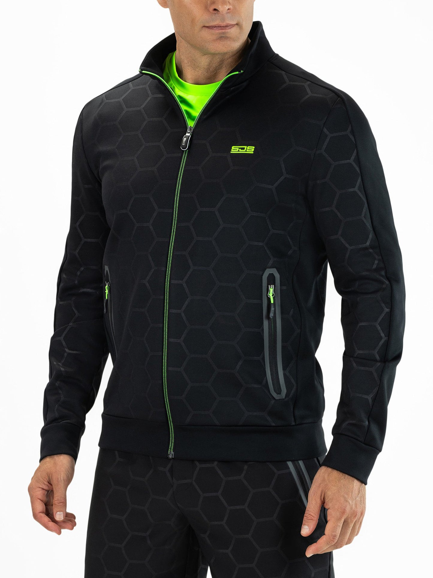 Sjeng Malek Mens Jacket Black