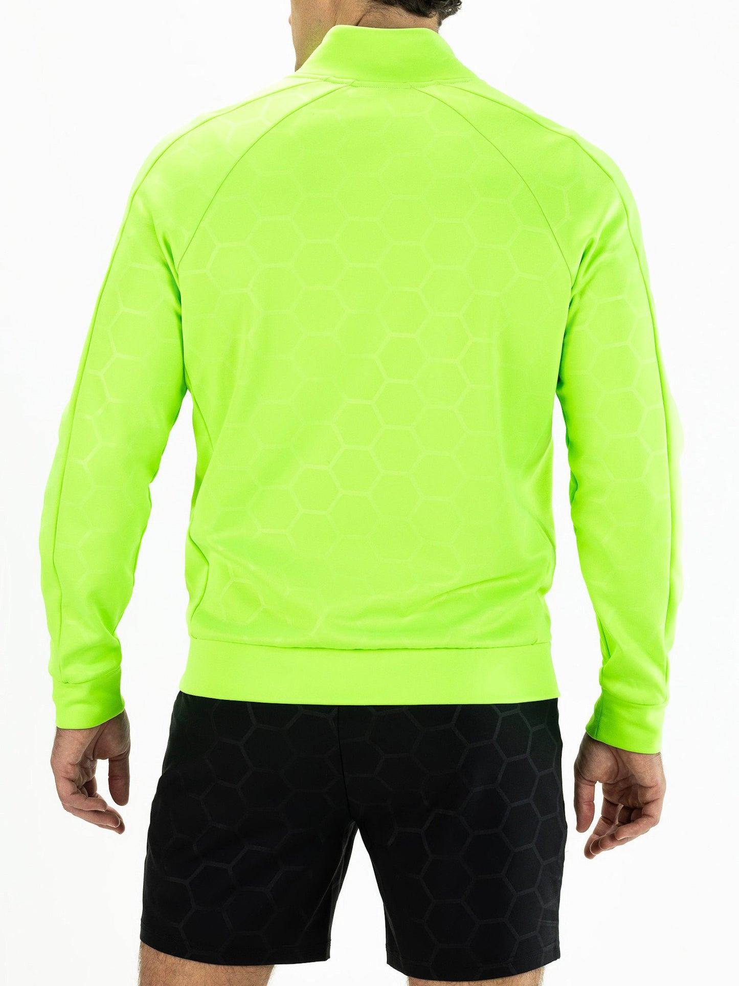 Sjeng Malek Mens Jacket Shocking Green