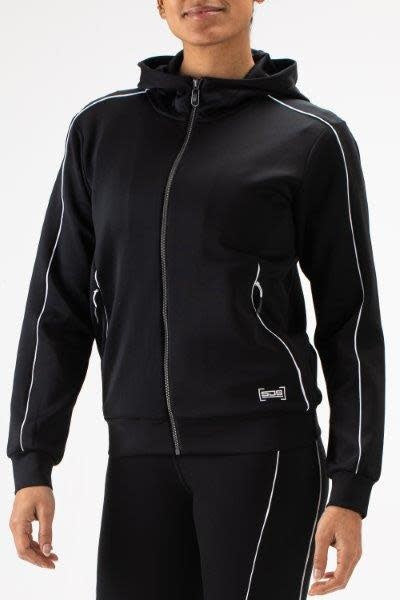 Sjeng Marin Hooded Lady Jacket Black