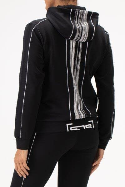 Sjeng Marin Hooded Lady Jacket Black