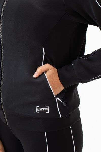 Sjeng Marin Hooded Lady Jacket Black