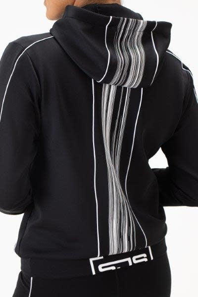 Sjeng Marin Hooded Lady Jacket Black