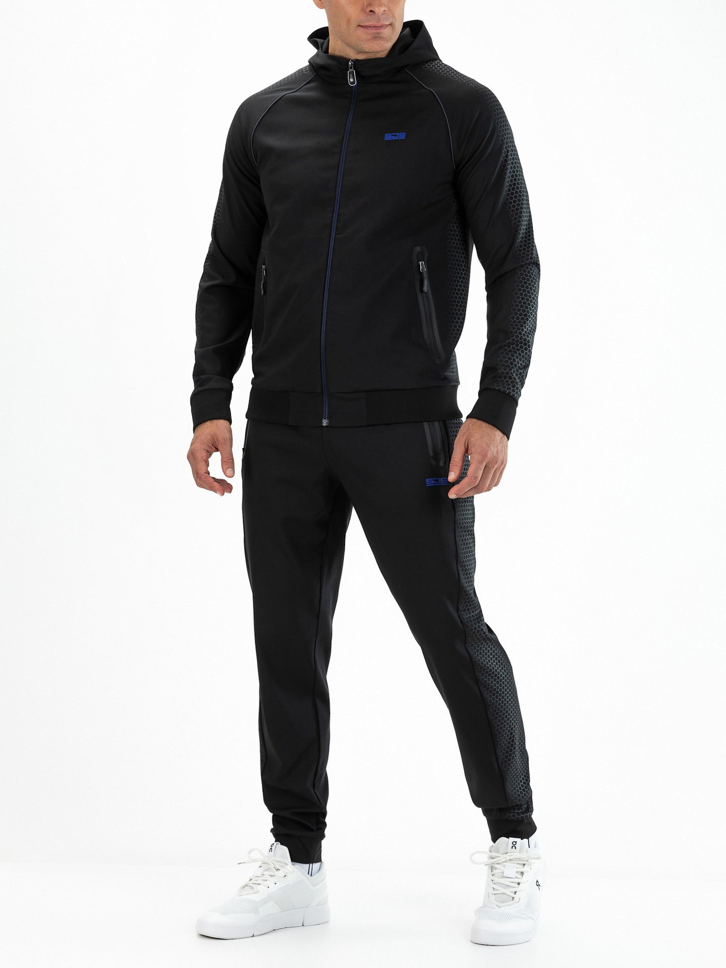 Sjeng Marlon Men Hooded Jacket Black