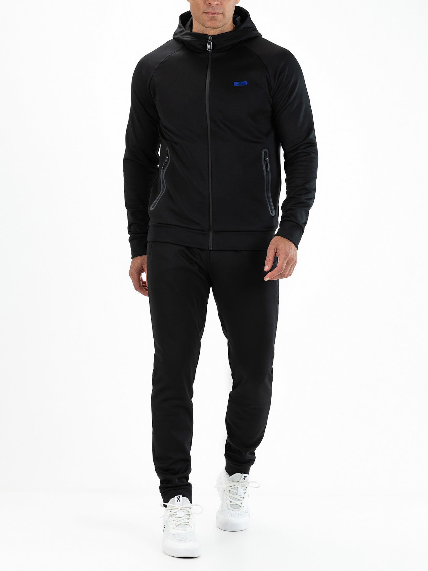 Sjeng Maxim Mens Hooded Jacket Black