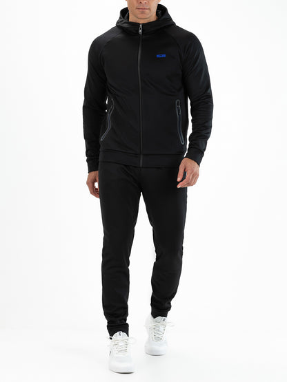 Sjeng Maxim Mens Hooded Jacket Black