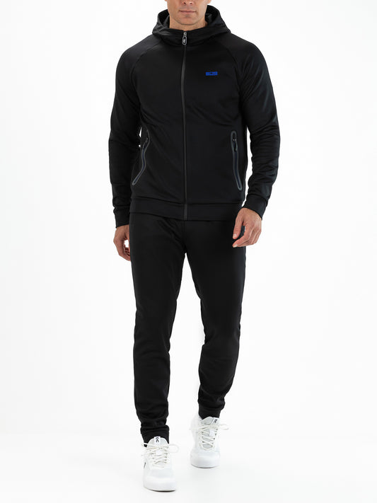 Sjeng Maxim Mens Hooded Jacket Black