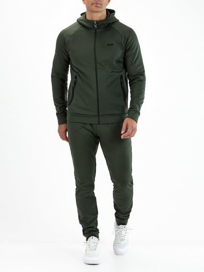 Sjeng Maxim Mens Hooded Jacket Camo Green