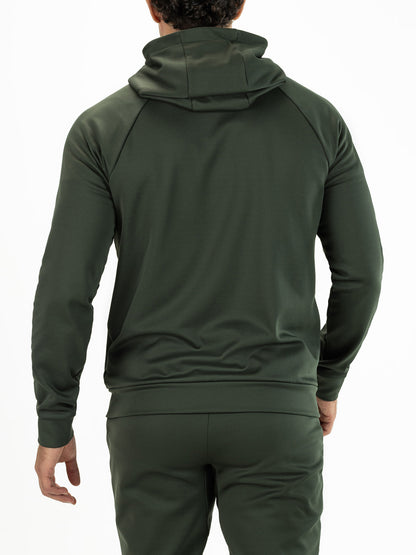 Sjeng Maxim Mens Hooded Jacket Camo Green