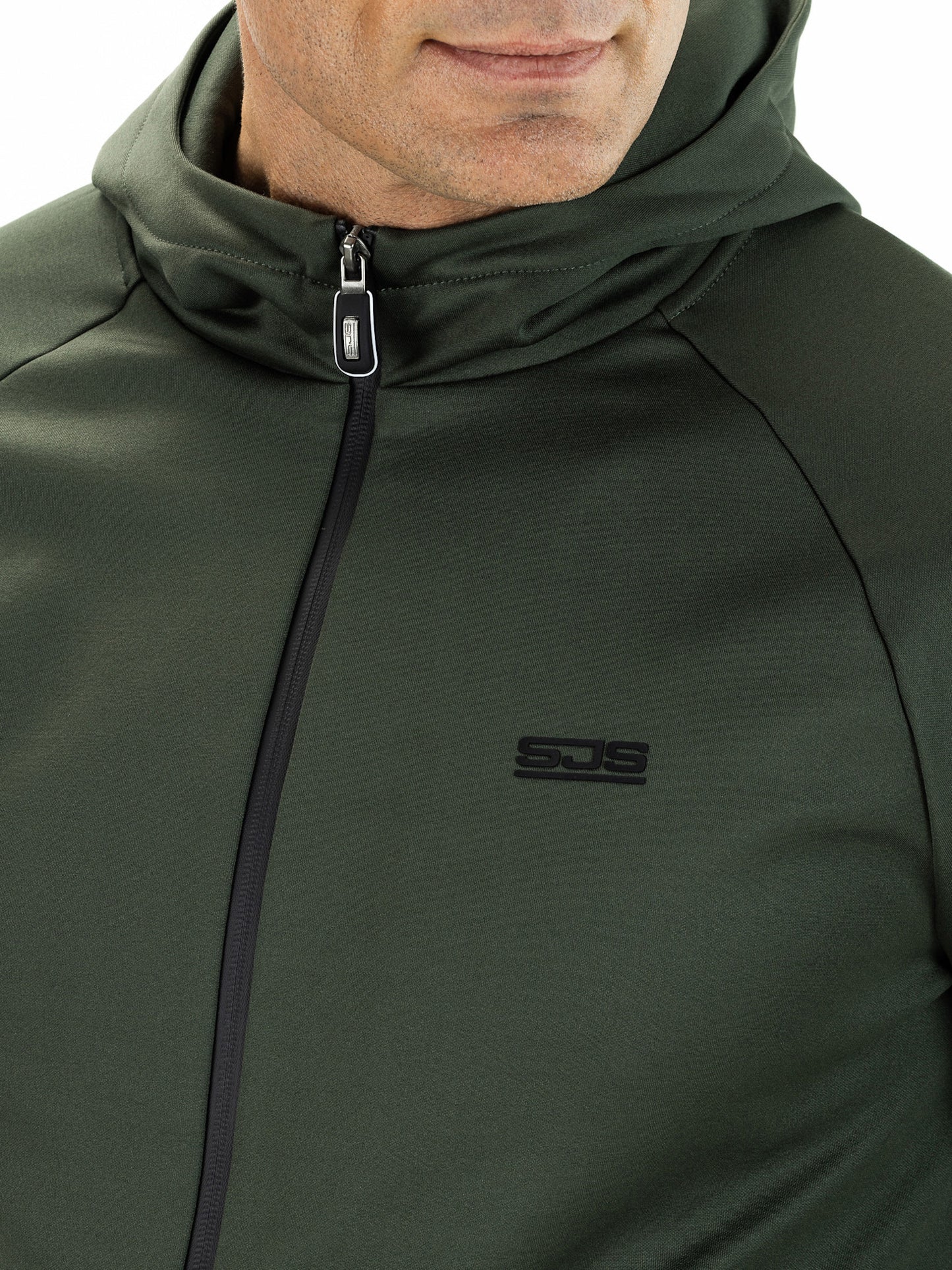 Sjeng Maxim Mens Hooded Jacket Camo Green