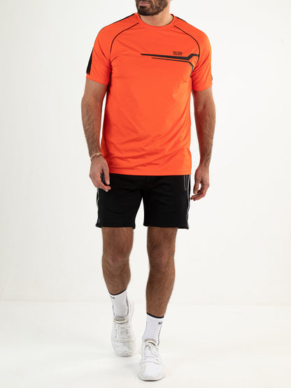 Sjeng Maxwell Tee Hot Orange