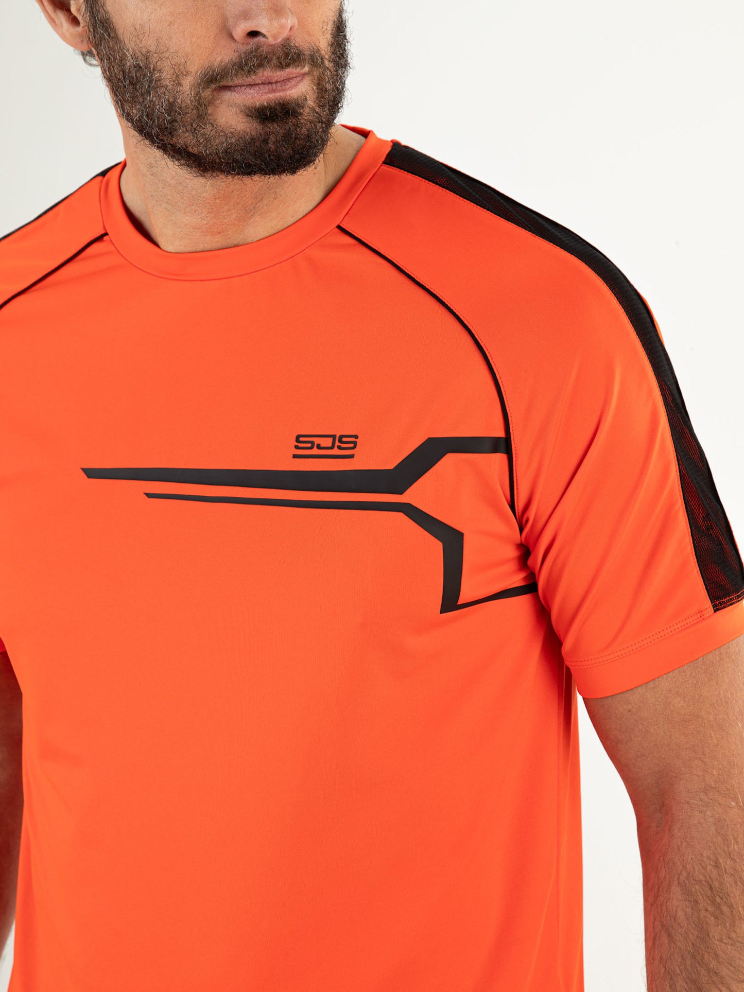 Sjeng Maxwell Tee Hot Orange