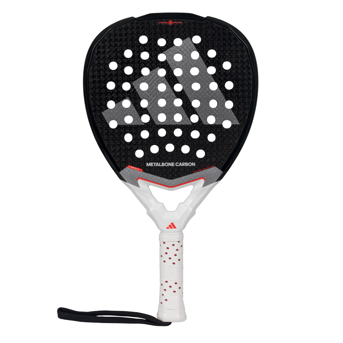 Adidas Metalbone 6K Carbon 3.4 Padelracket Black - White