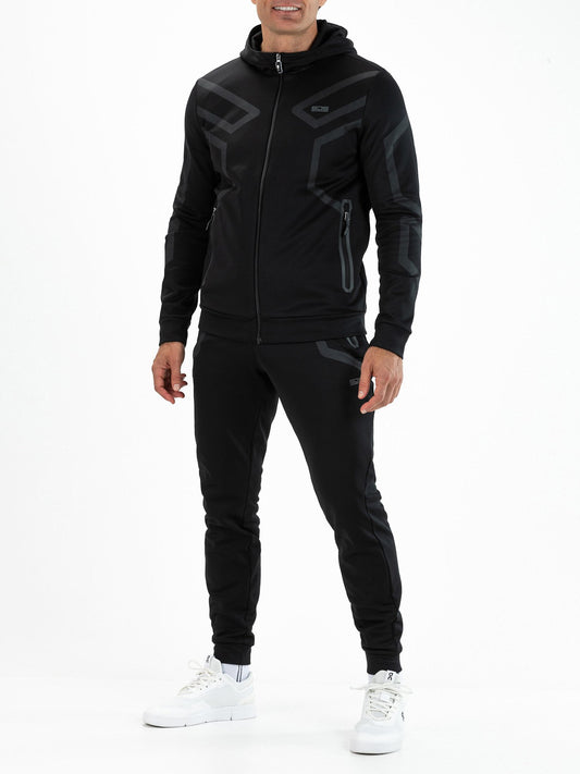 Sjeng Milano Men Hooded Jacket Black