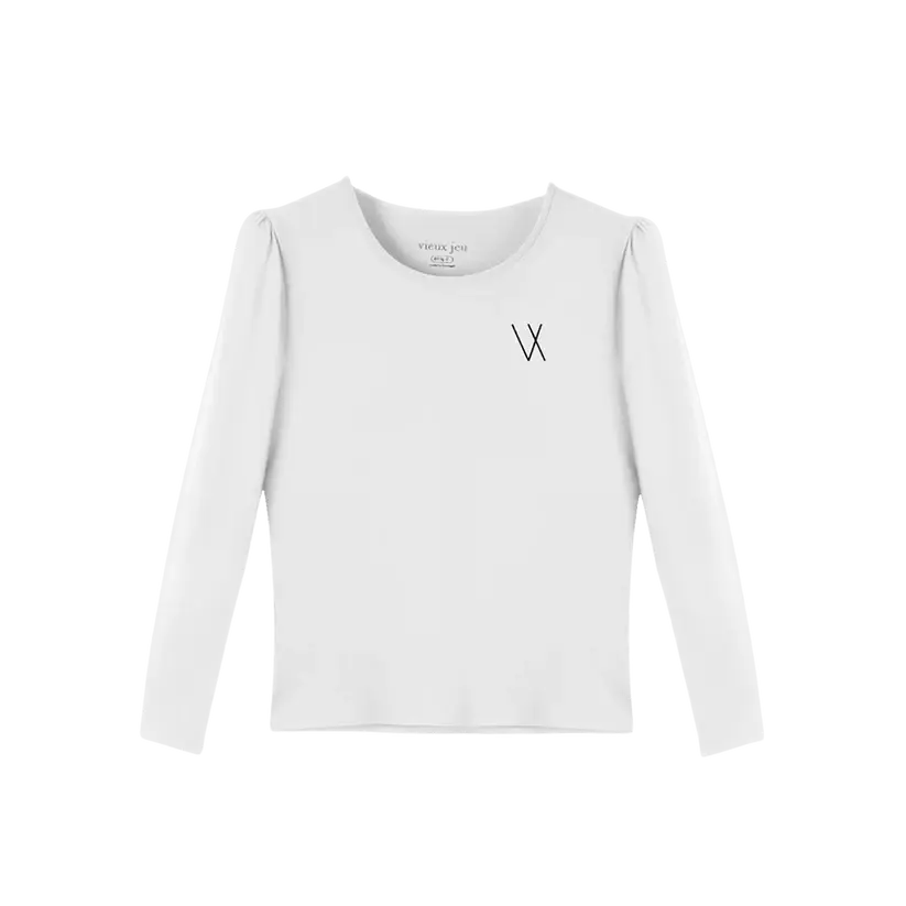 Vieux Jeu Millie Longsleeve White