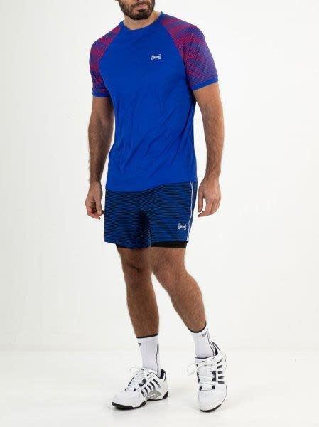 Sjeng Mosley Tee Bleu Neon
