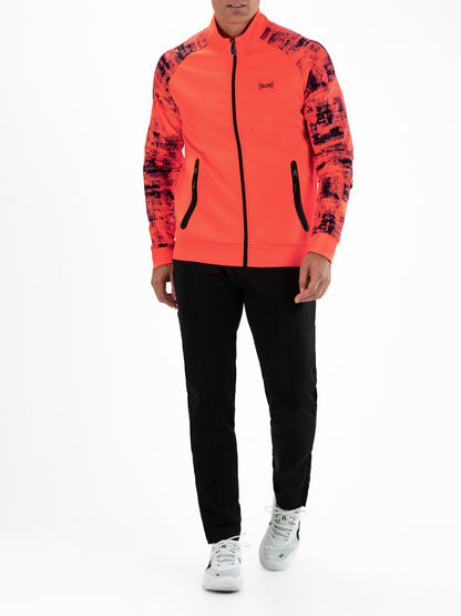 Sjeng Murphy Mens Track Jacket Fiery Coral