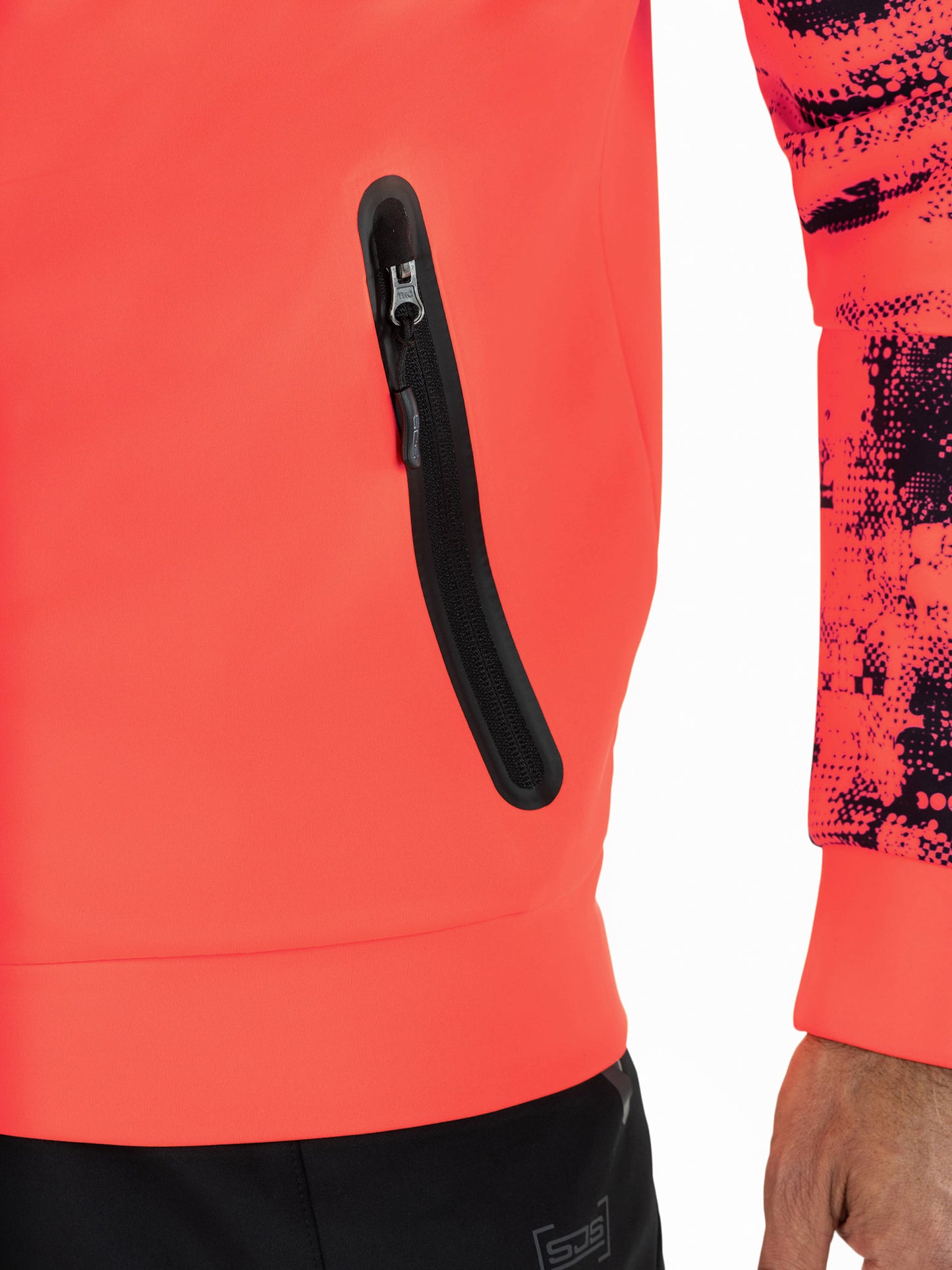 Sjeng Murphy Mens Track Jacket Fiery Coral