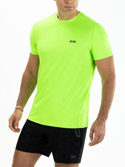 Sjeng Nero Mens Tee Shocking Green