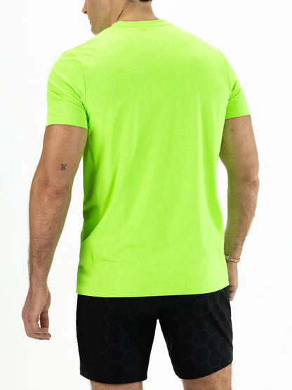 Sjeng Nero Mens Tee Shocking Green