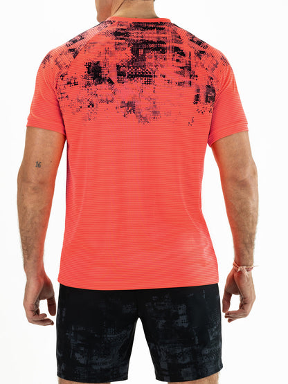 Sjeng Notting Mens Tee Fiery Coral