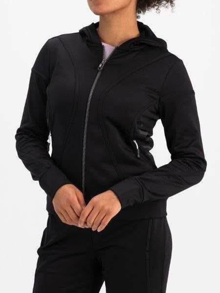 Sjeng Oliva Hooded Lady Top Black