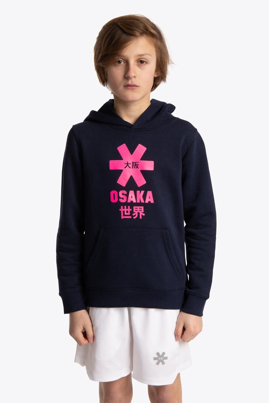Osaka Deshi Hoodie Pink Star - Navy