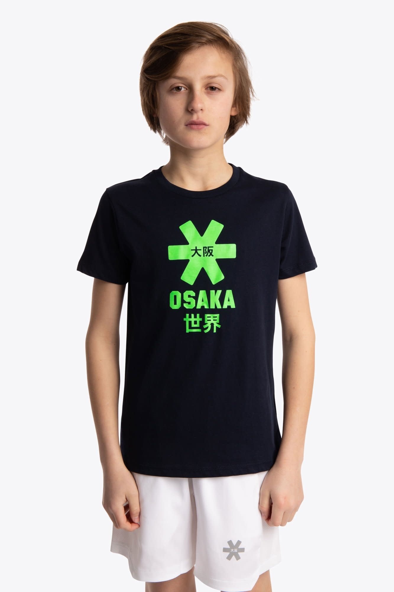 Osaka Deshi Tee Green Star - Navy