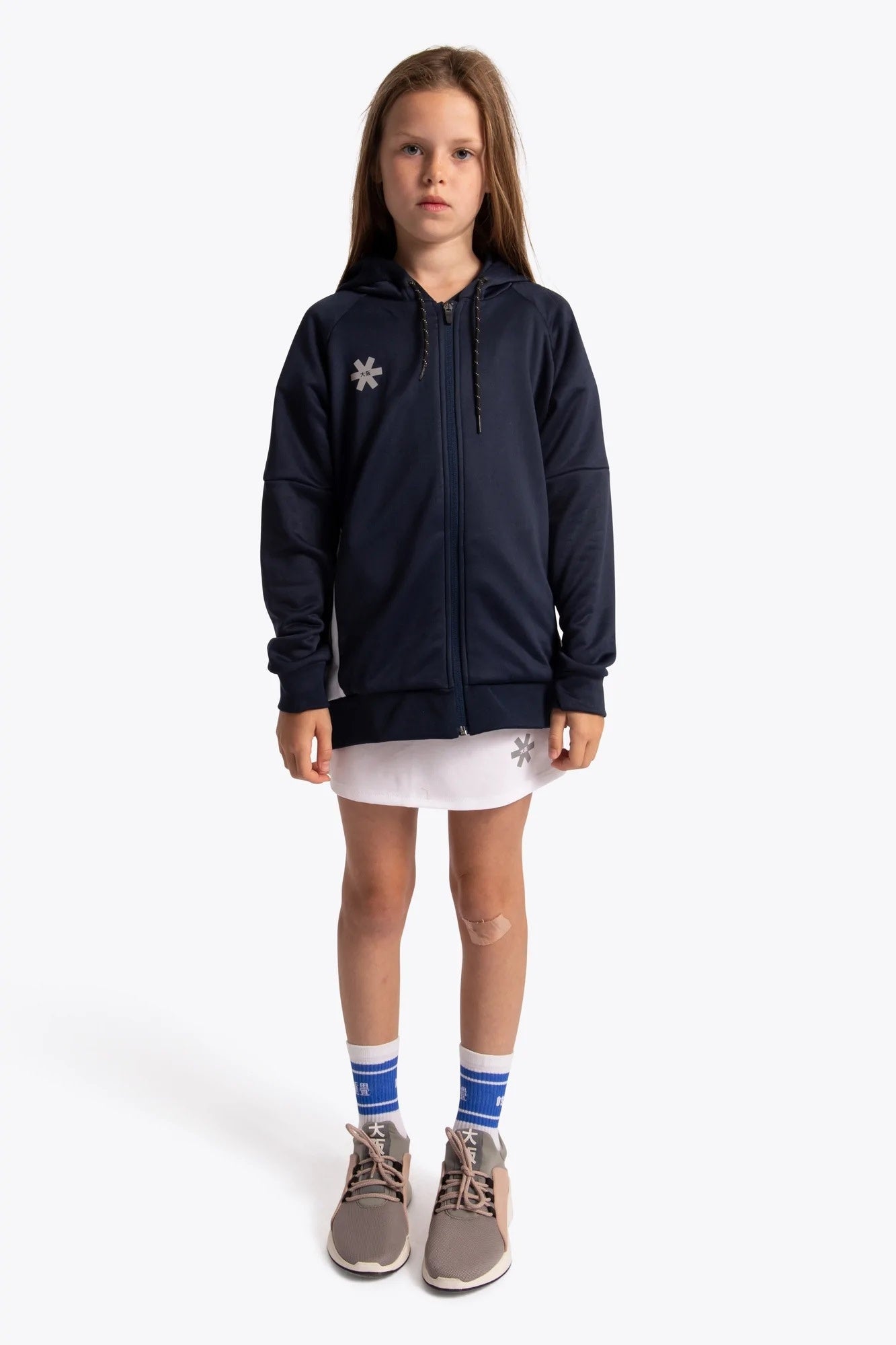 Osaka Deshi Training Zip Hoodie Navy