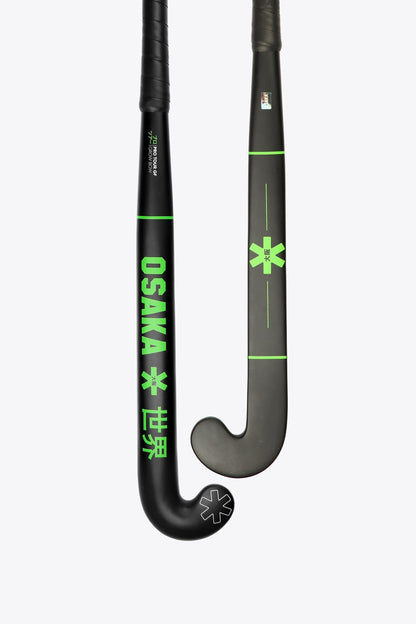 Osaka Pro Tour GF Grow Bow Junior Hockeystick Black/Green