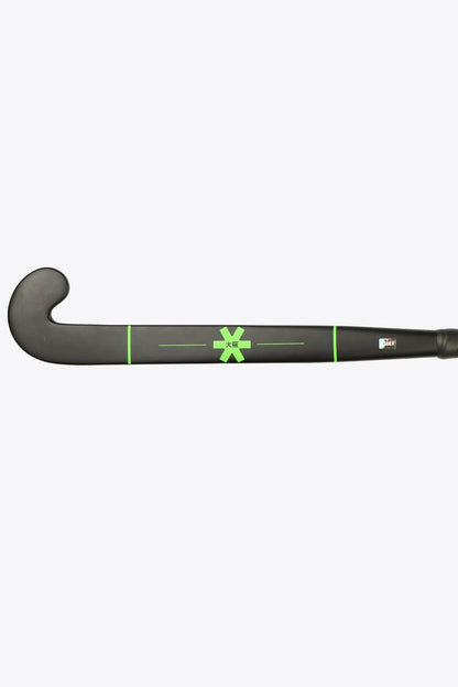 Osaka Pro Tour GF Grow Bow Junior Hockeystick Black/Green