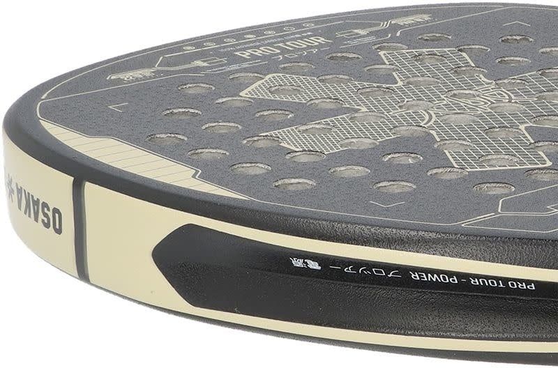 Osaka Pro Tour Padelracket Black - Sand