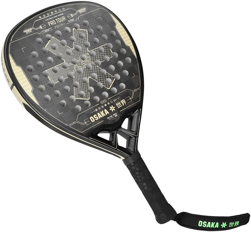 Osaka Pro Tour Padelracket Black - Sand